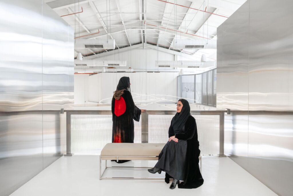 01 HRH Princess Nouf bint Abdulaziz Al Saud (left) and Shahad Alsudais (right); photo by Intelier